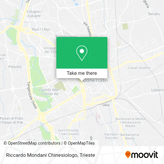 Riccardo Mondani Chinesiologo map