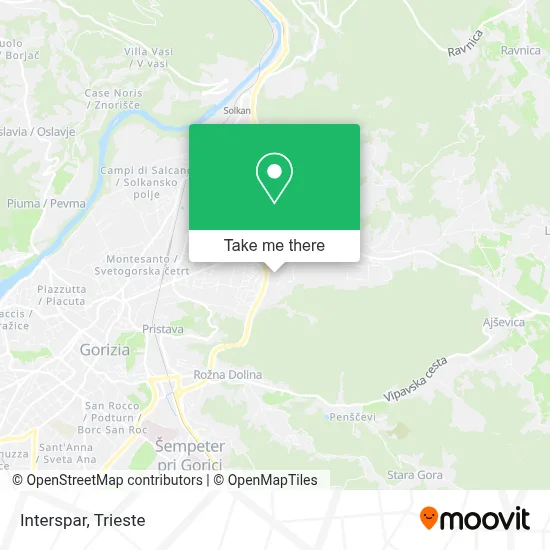 Interspar map