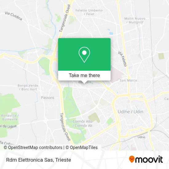 Rdm Elettronica Sas map