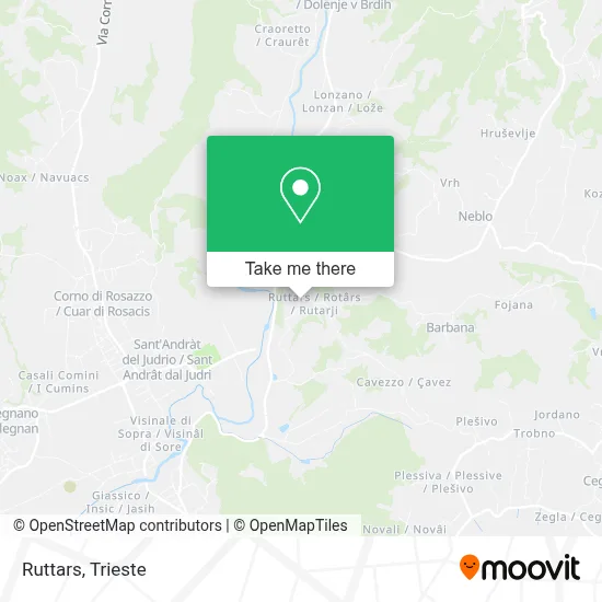 Ruttars map