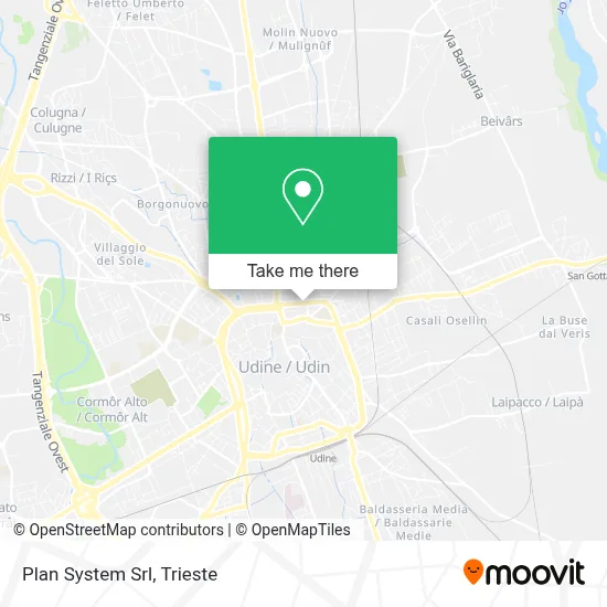 Plan System Srl map