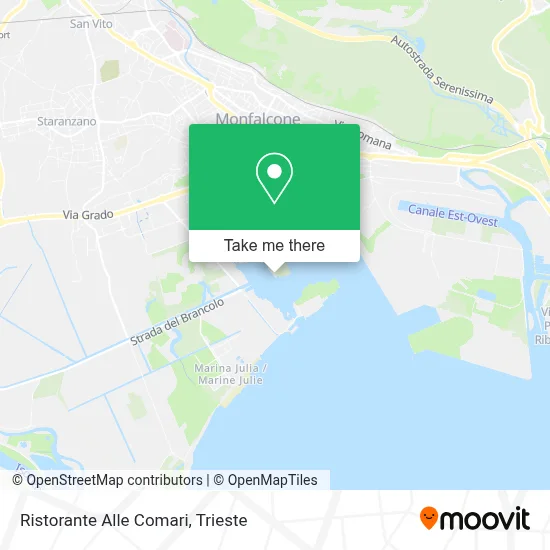 Ristorante Alle Comari map