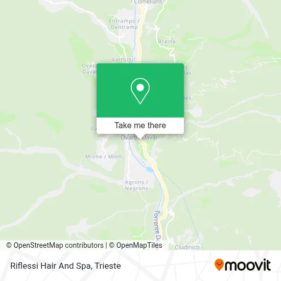 Riflessi Hair And Spa map