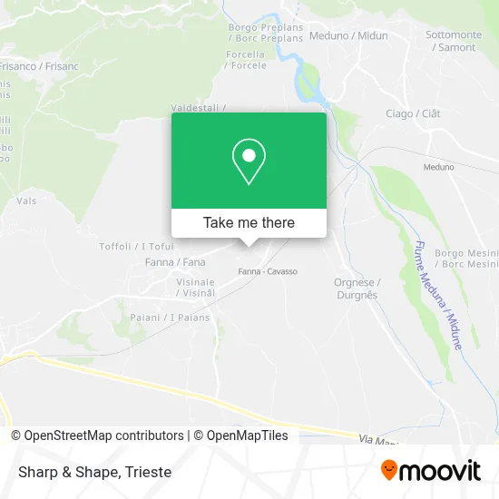 Sharp & Shape map
