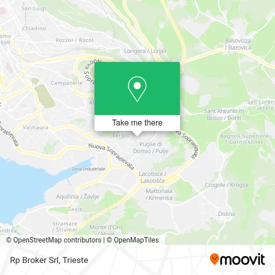 Rp Broker Srl map