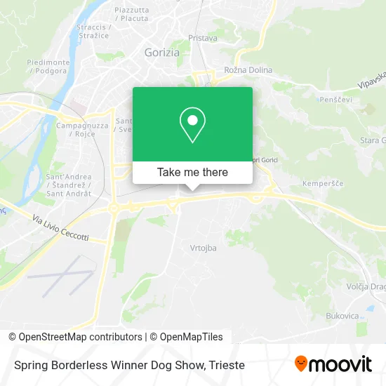 Spring Borderless Winner Dog Show map