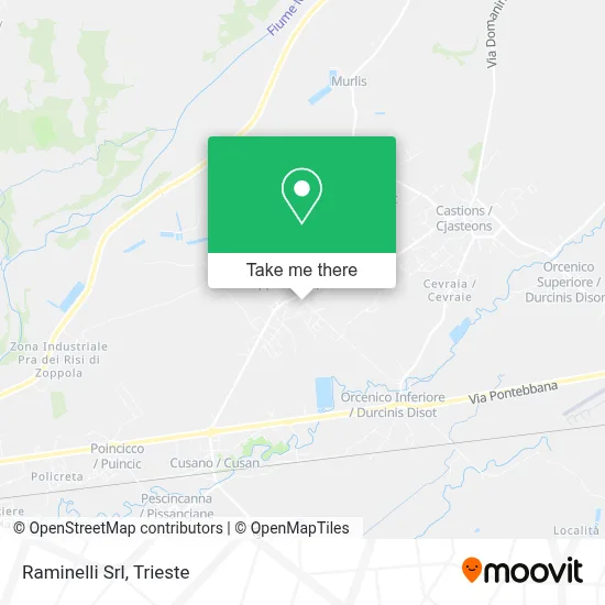 Raminelli Srl map