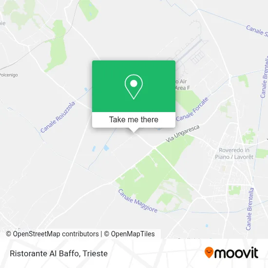 Ristorante Al Baffo map