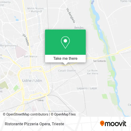 Ristorante Pizzeria Opera map