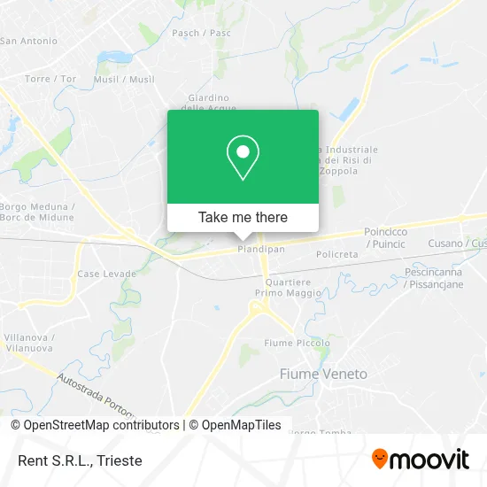 Rent S.R.L. map