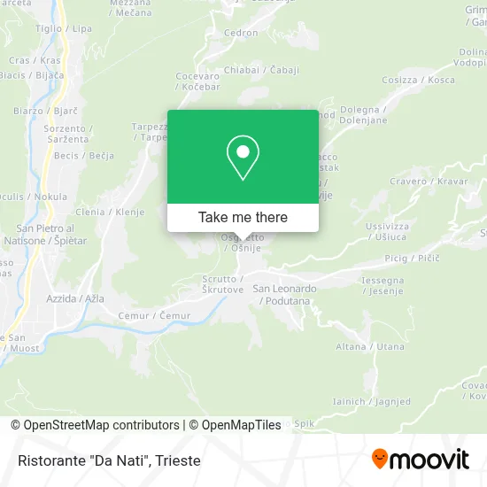 Ristorante "Da Nati" map