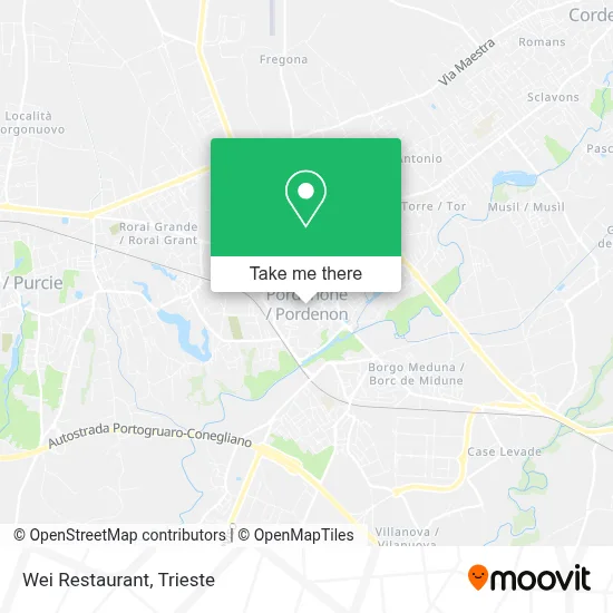Wei Restaurant map