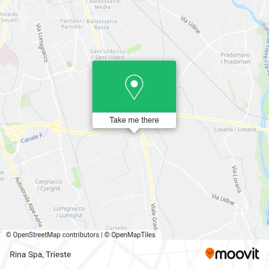 Rina Spa map