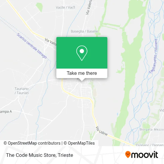 The Code Music Store map