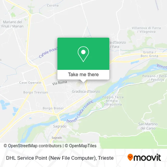 DHL Service Point (New File Computer) map