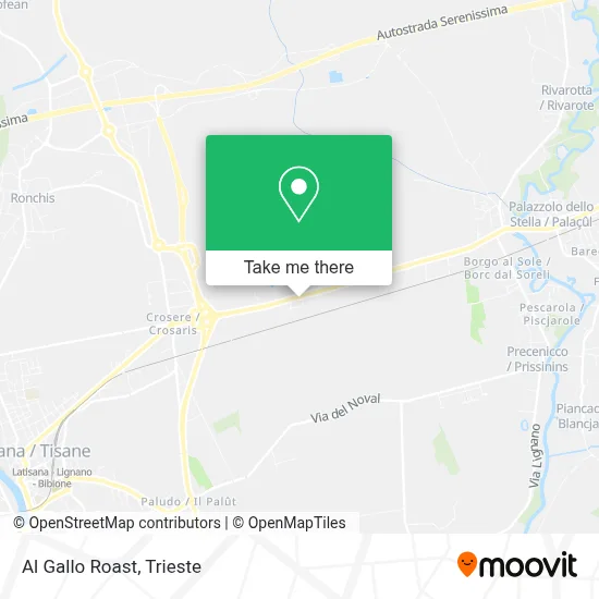 Al Gallo Roast map
