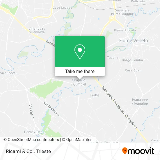 Ricami & Co. map