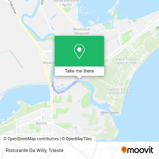 Ristorante Da Willy map