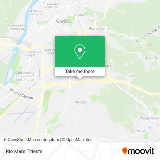 Rio Mare map