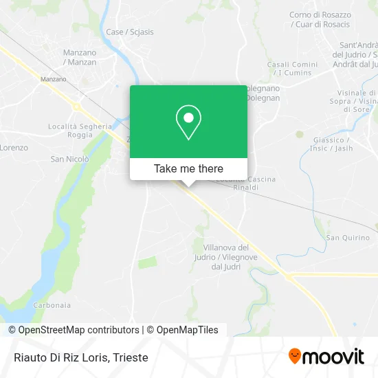Riauto Di Riz Loris map