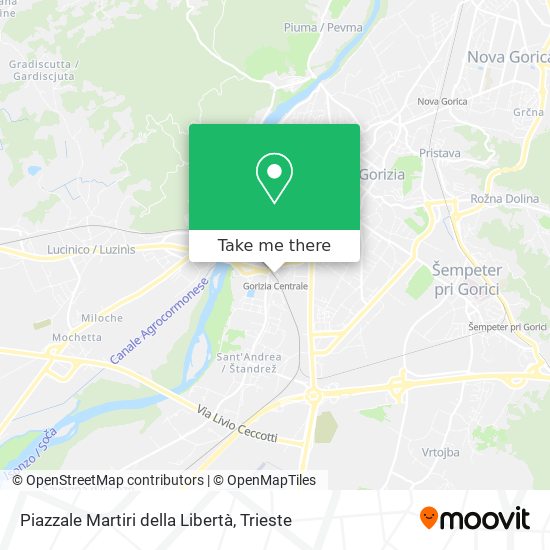 Piazzale Martiri della Libertà map