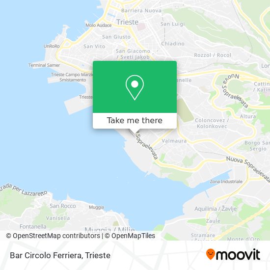 Bar Circolo Ferriera map