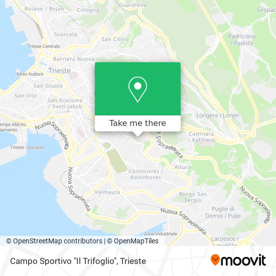 Campo Sportivo "Il Trifoglio" map