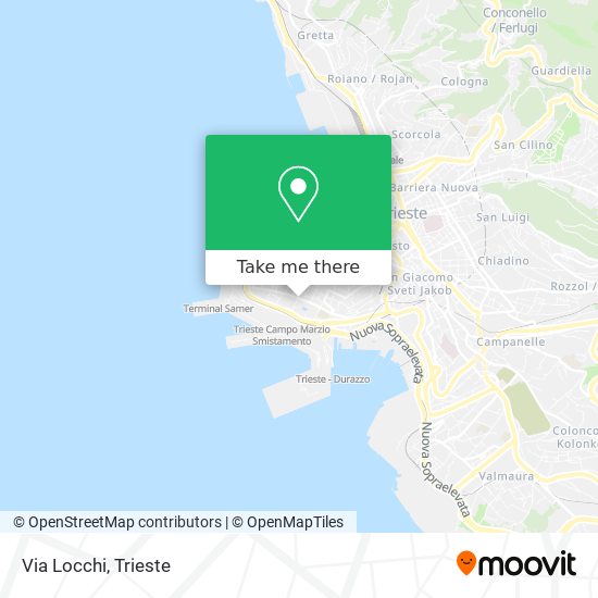 Via Locchi map