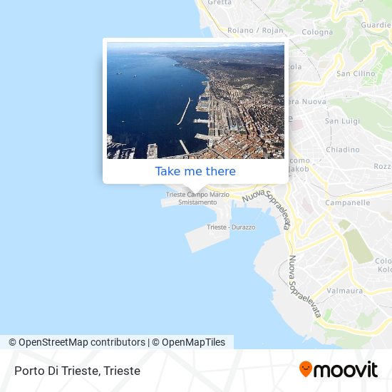 Porto Di Trieste map