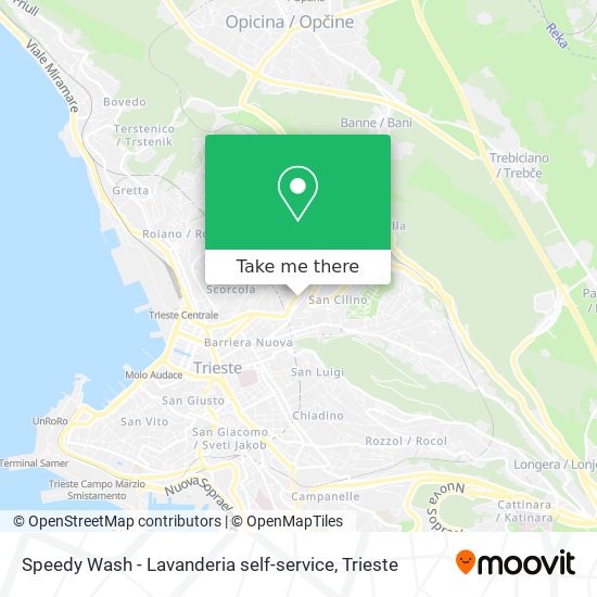 Speedy Wash - Lavanderia self-service map