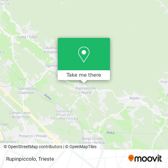Rupinpiccolo map