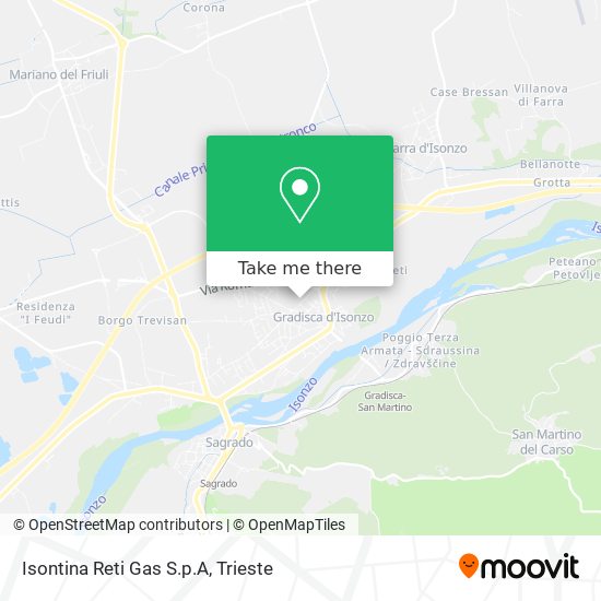 Isontina Reti Gas S.p.A map