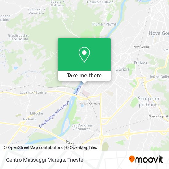 Centro Massaggi Marega map