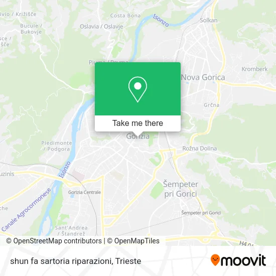 shun fa sartoria riparazioni map