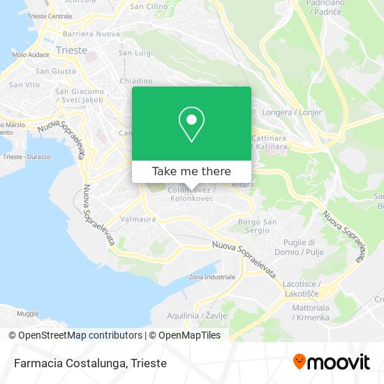 Farmacia Costalunga map