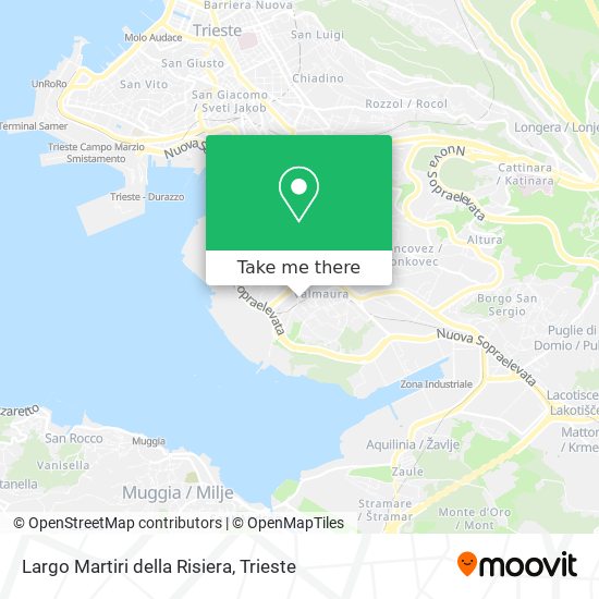 Largo Martiri della Risiera map