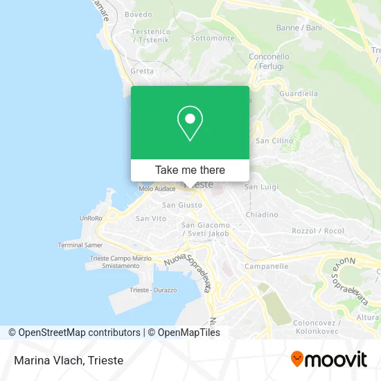 Marina Vlach map