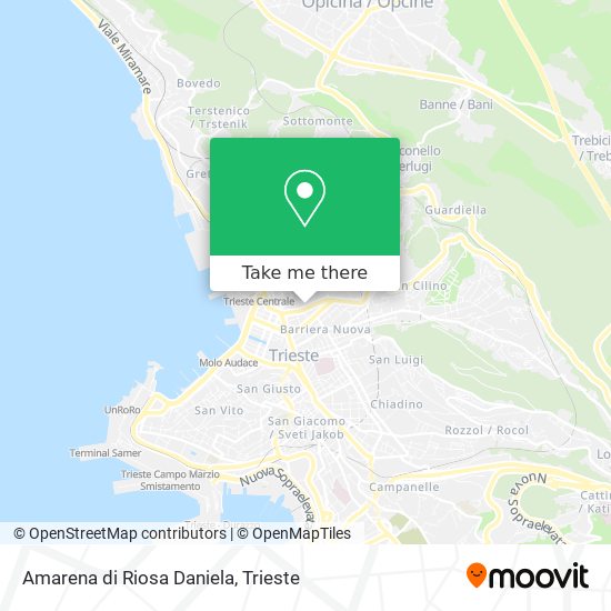 Amarena di Riosa Daniela map