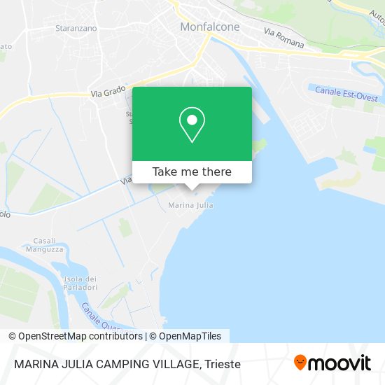 MARINA JULIA CAMPING VILLAGE map