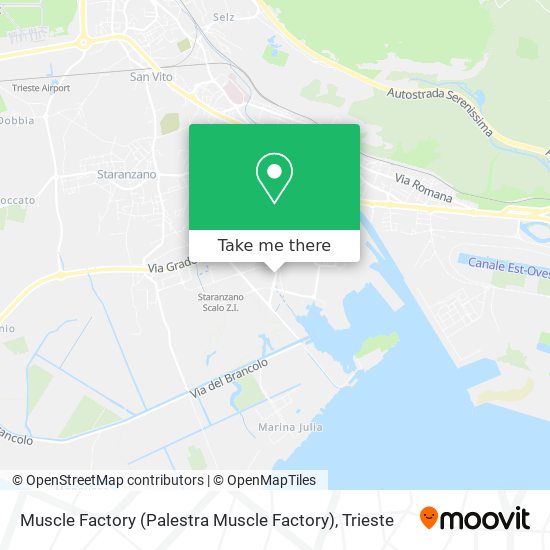 Muscle Factory (Palestra Muscle Factory) map