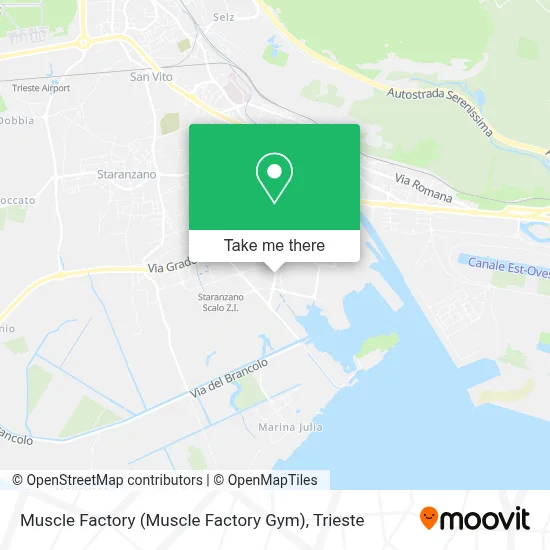Muscle Factory (Muscle Factory Gym) map