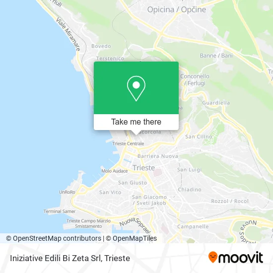 Iniziative Edili Bi Zeta Srl map