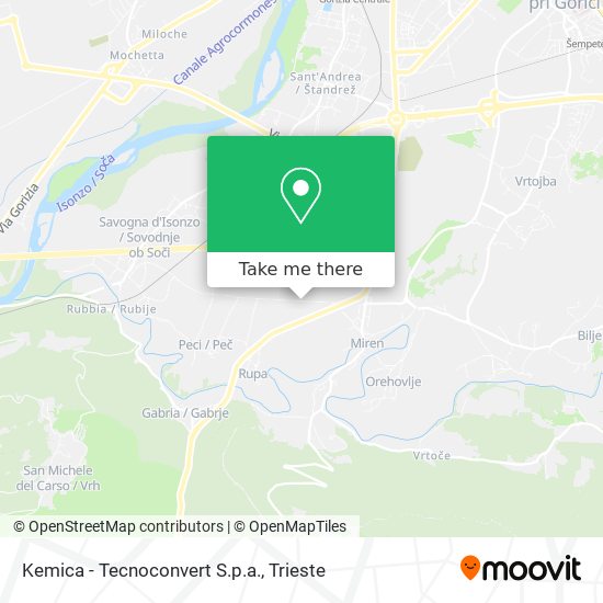 Kemica - Tecnoconvert S.p.a. map