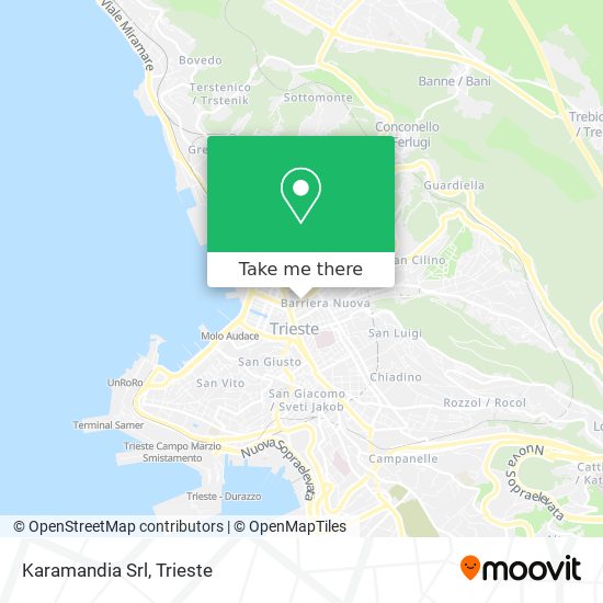 Karamandia Srl map