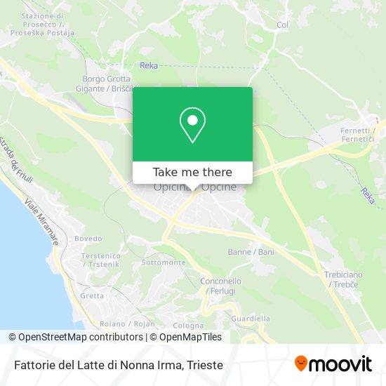 Fattorie del Latte di Nonna Irma map