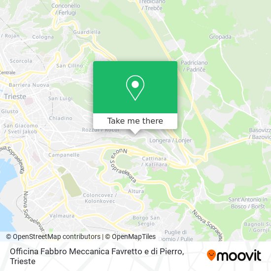 Officina Fabbro Meccanica Favretto e di Pierro map