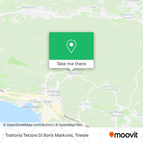 Trattoria Terzoni Di Boris Marković map