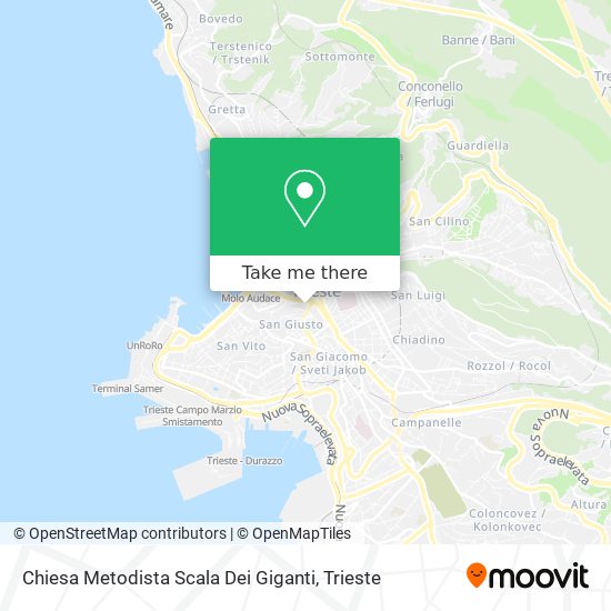 Chiesa Metodista Scala Dei Giganti map