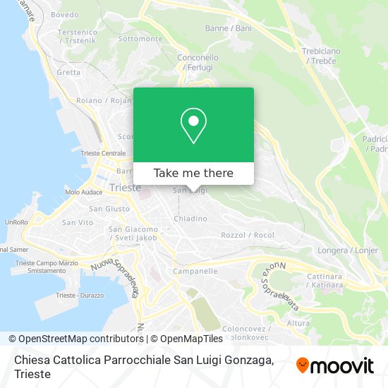 Chiesa Cattolica Parrocchiale San Luigi Gonzaga map