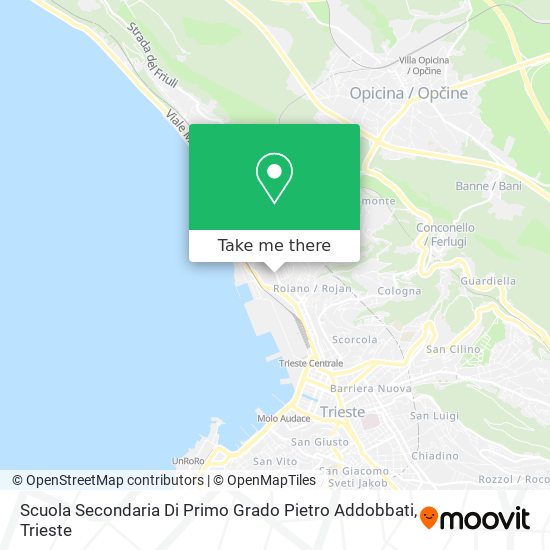 Scuola Secondaria Di Primo Grado Pietro Addobbati map